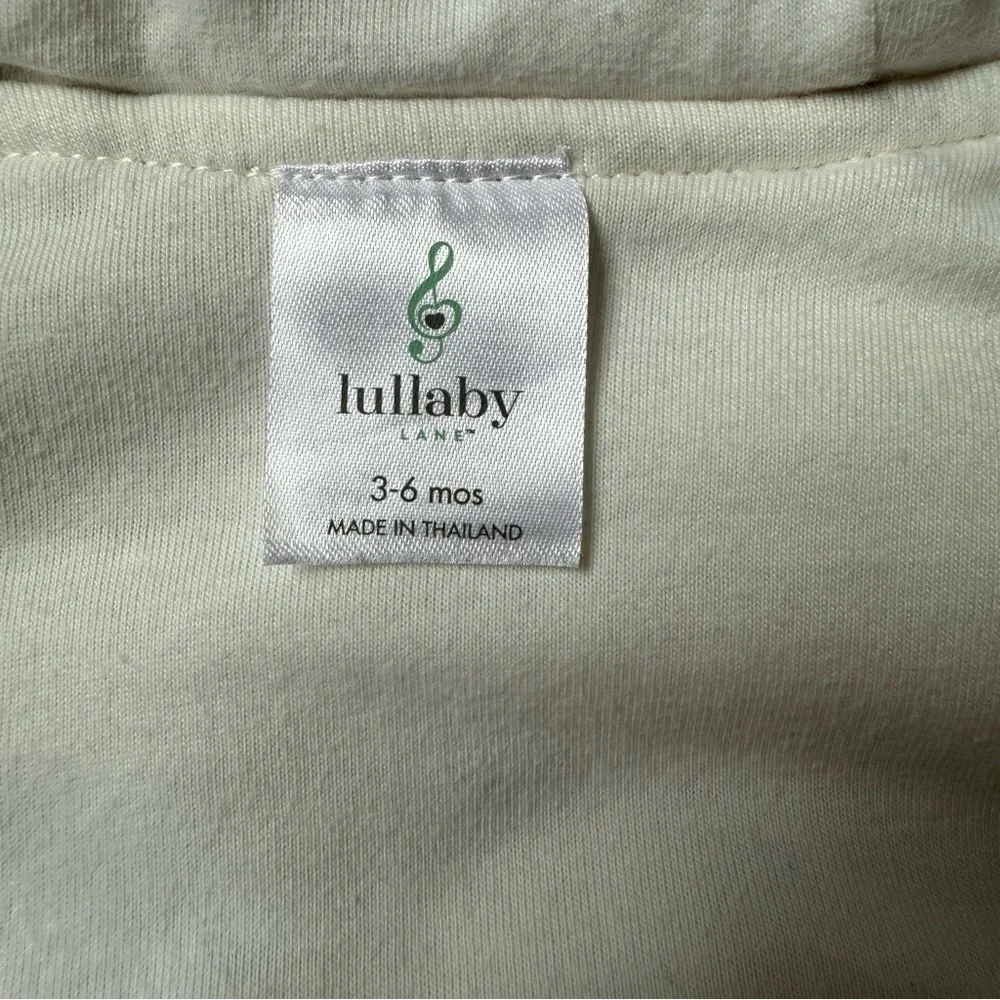 Lullaby Infant Baby Ivory Cream Bear Sherpa Bunting Snowsuit 3-6 Months